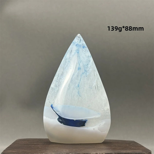 Blue Agate Torch-ToShay.org