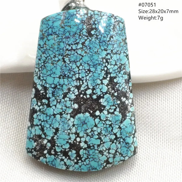 Blue Turquoise Pendant-ToShay.org