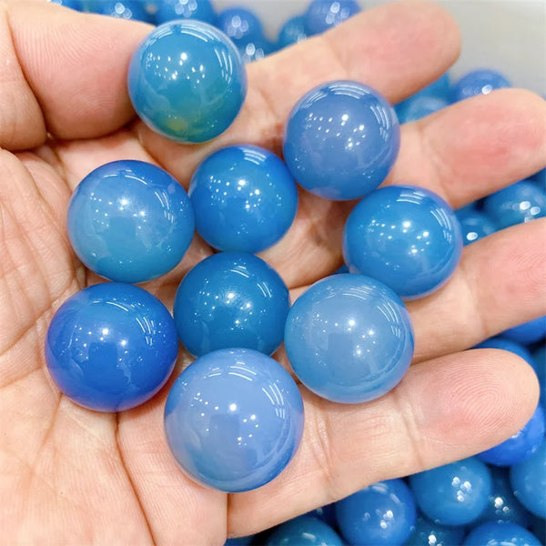 Blue Agate Balls-ToShay.org
