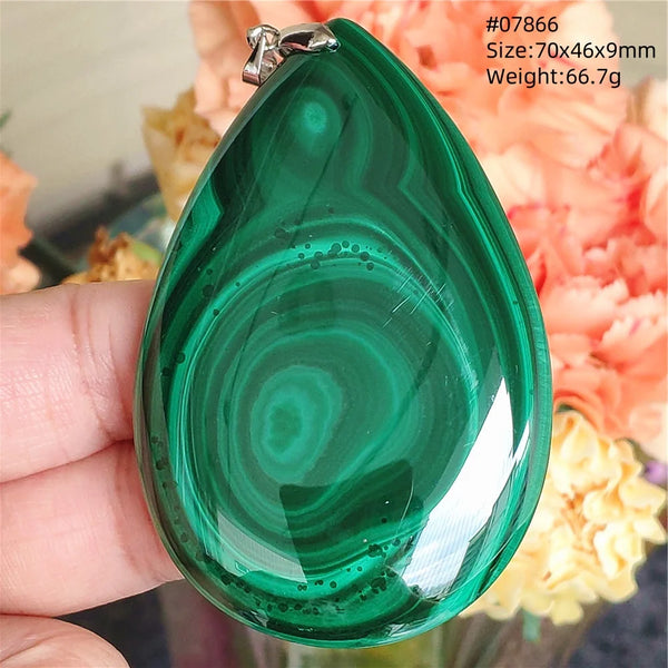 Green Malachite Pendant-ToShay.org