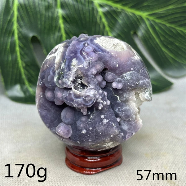 Purple Grape Agate Cluster-ToShay.org