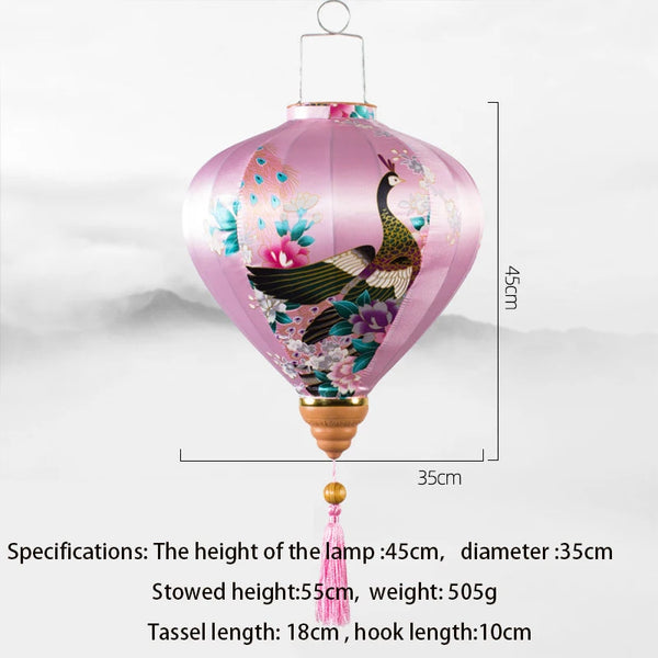Silk Flower Lantern-ToShay.org