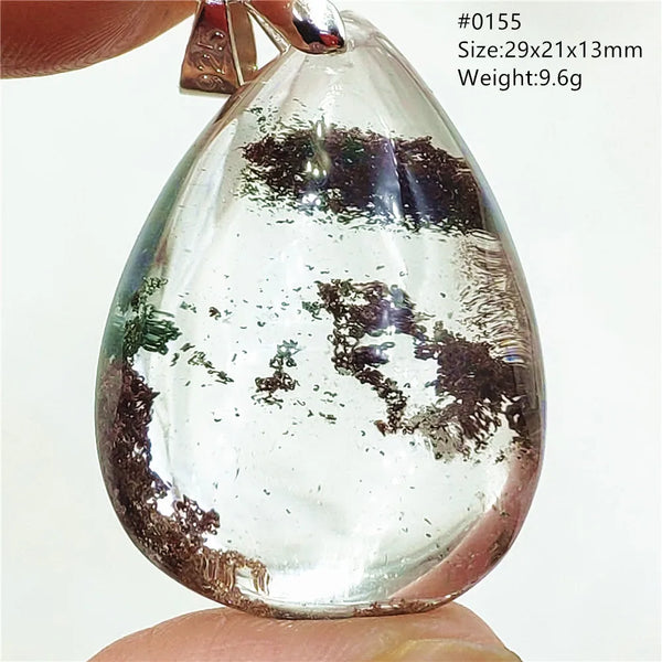 Green Phantom Quartz Pendant-ToShay.org