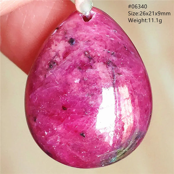 Red Ruby Zoisite Light Pendant-ToShay.org
