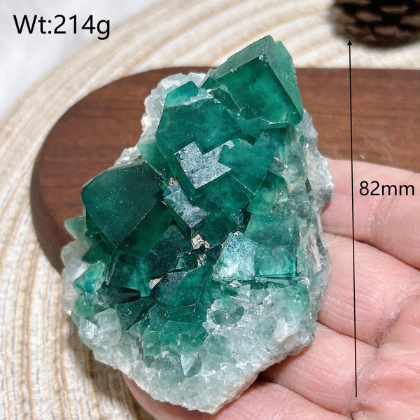 Green Fluorite Raw Stone-ToShay.org