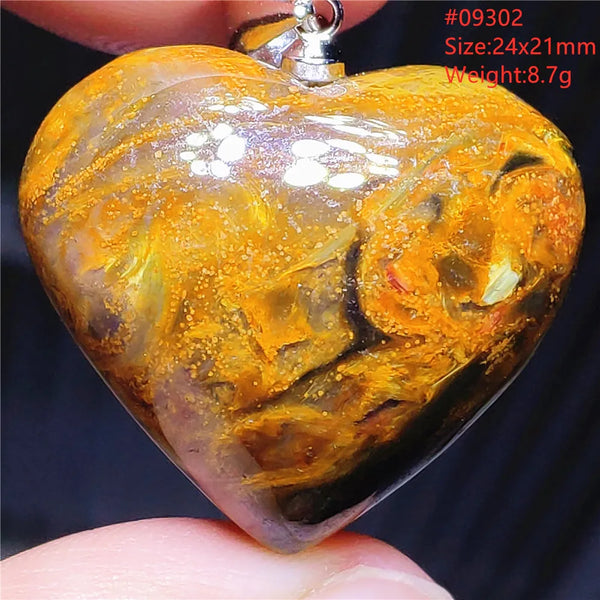 Blue Pietersite Chatoyant Pendant-ToShay.org