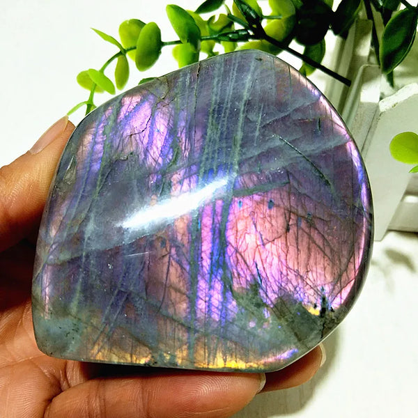 Violet Labradorite Crystal-ToShay.org