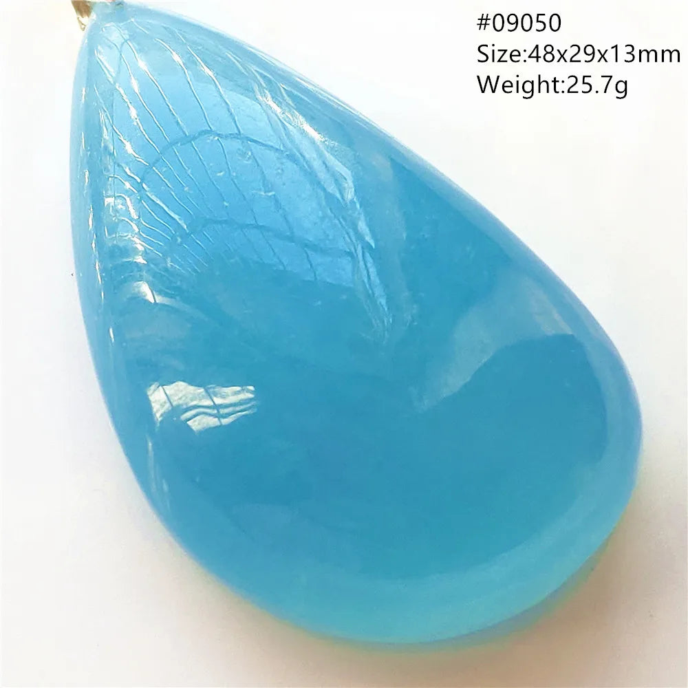 Blue Aquamarine Pendant-ToShay.org