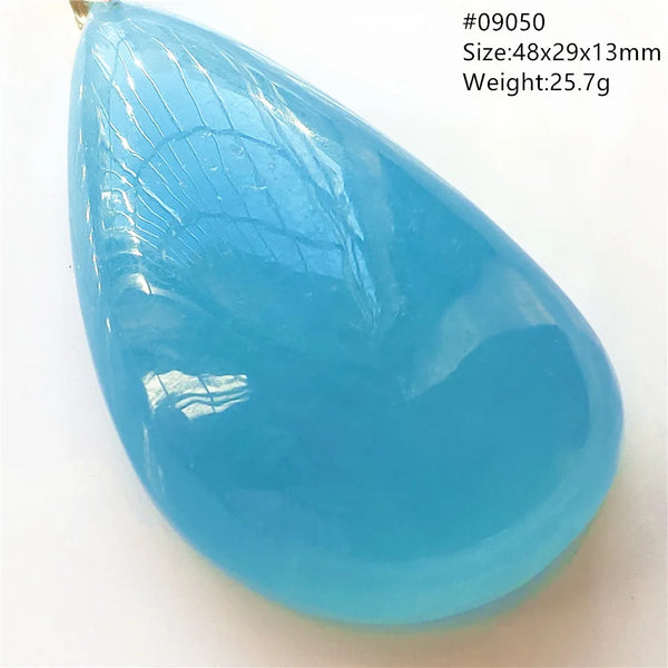 Blue Aquamarine Pendant-ToShay.org