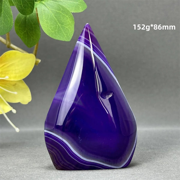 Purple Agate Torch-ToShay.org