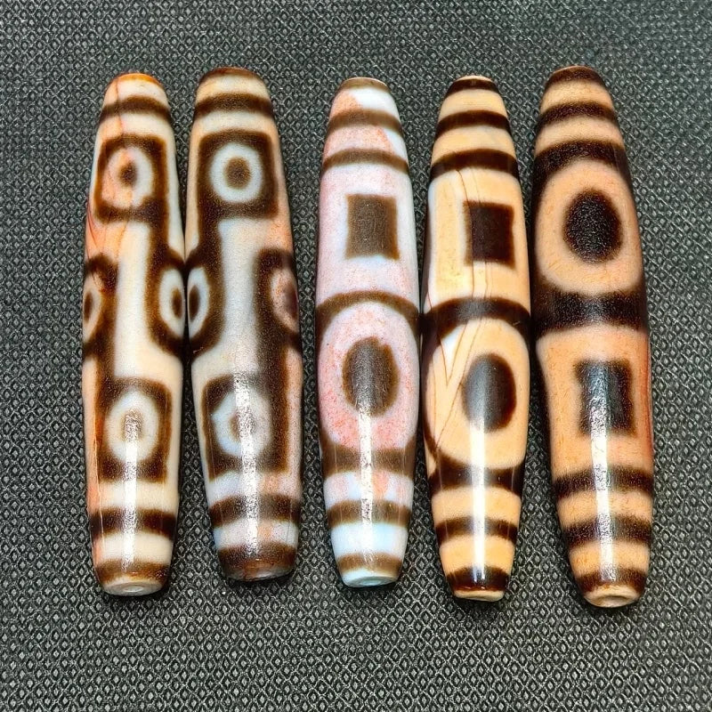 Tibetan Agate Eye Dzi Beads-ToShay.org