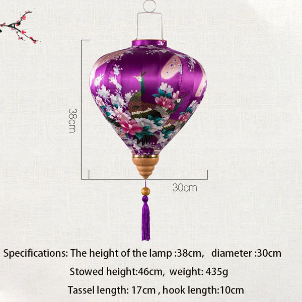 Silk Flower Lantern-ToShay.org