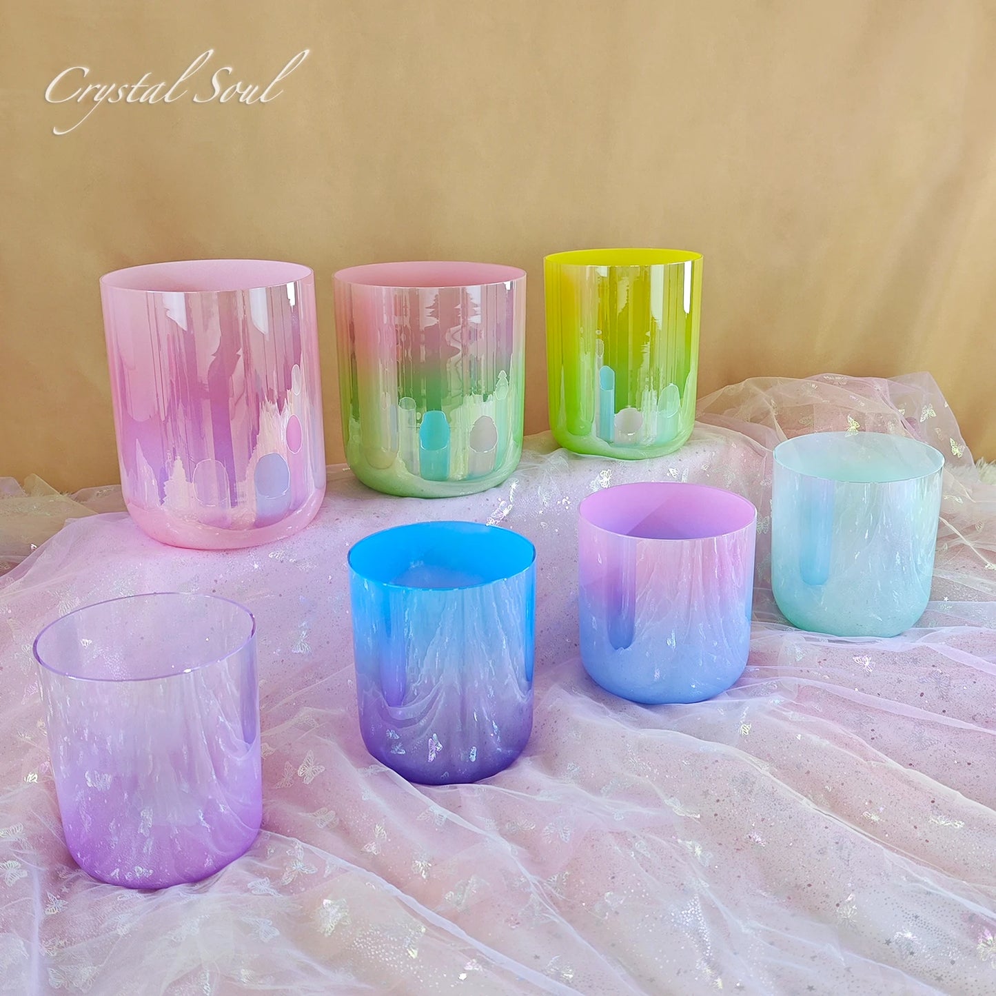 Mixed Crystal Singing Bowl Set-ToShay.org