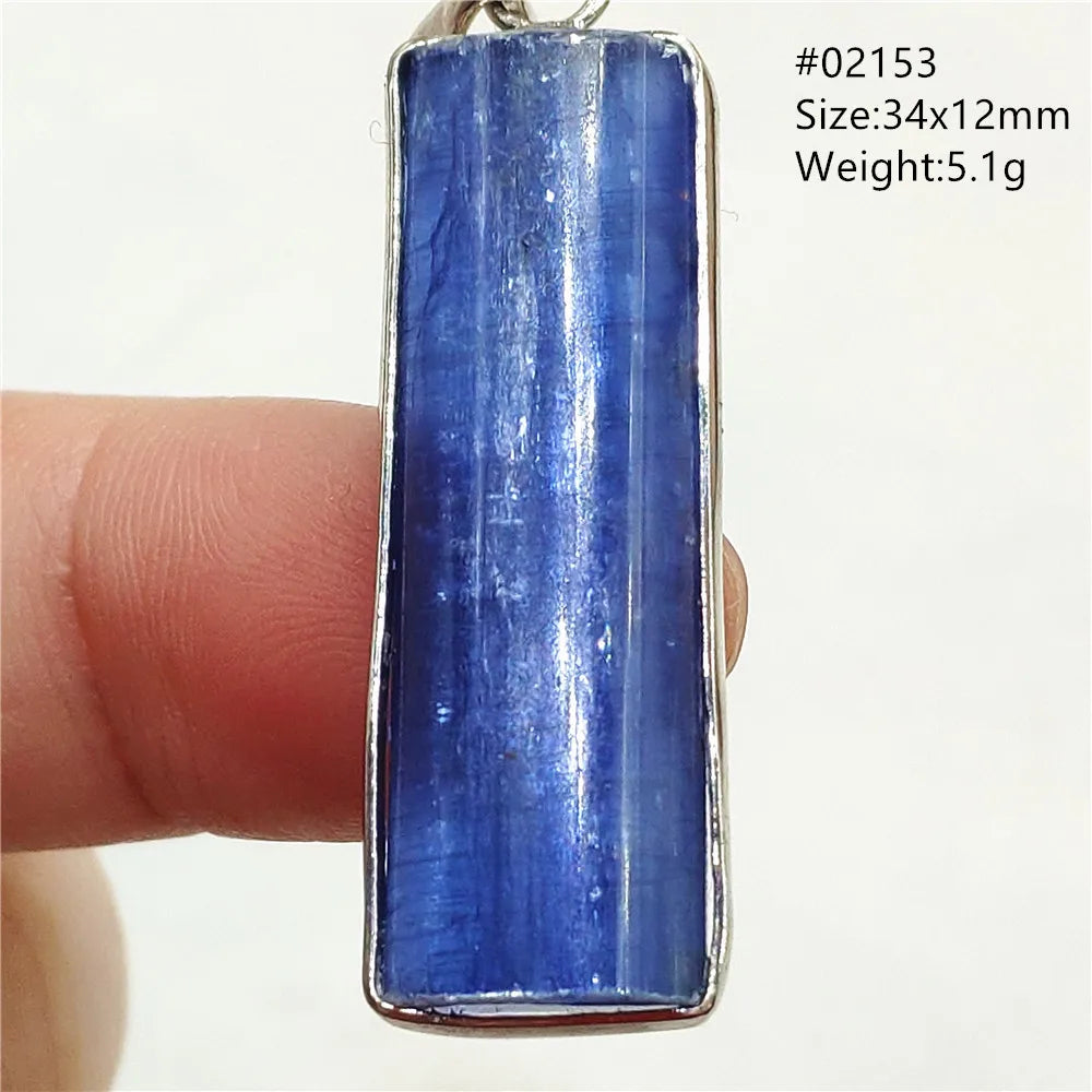 Blue Kyanite Cat Eye Pendant-ToShay.org