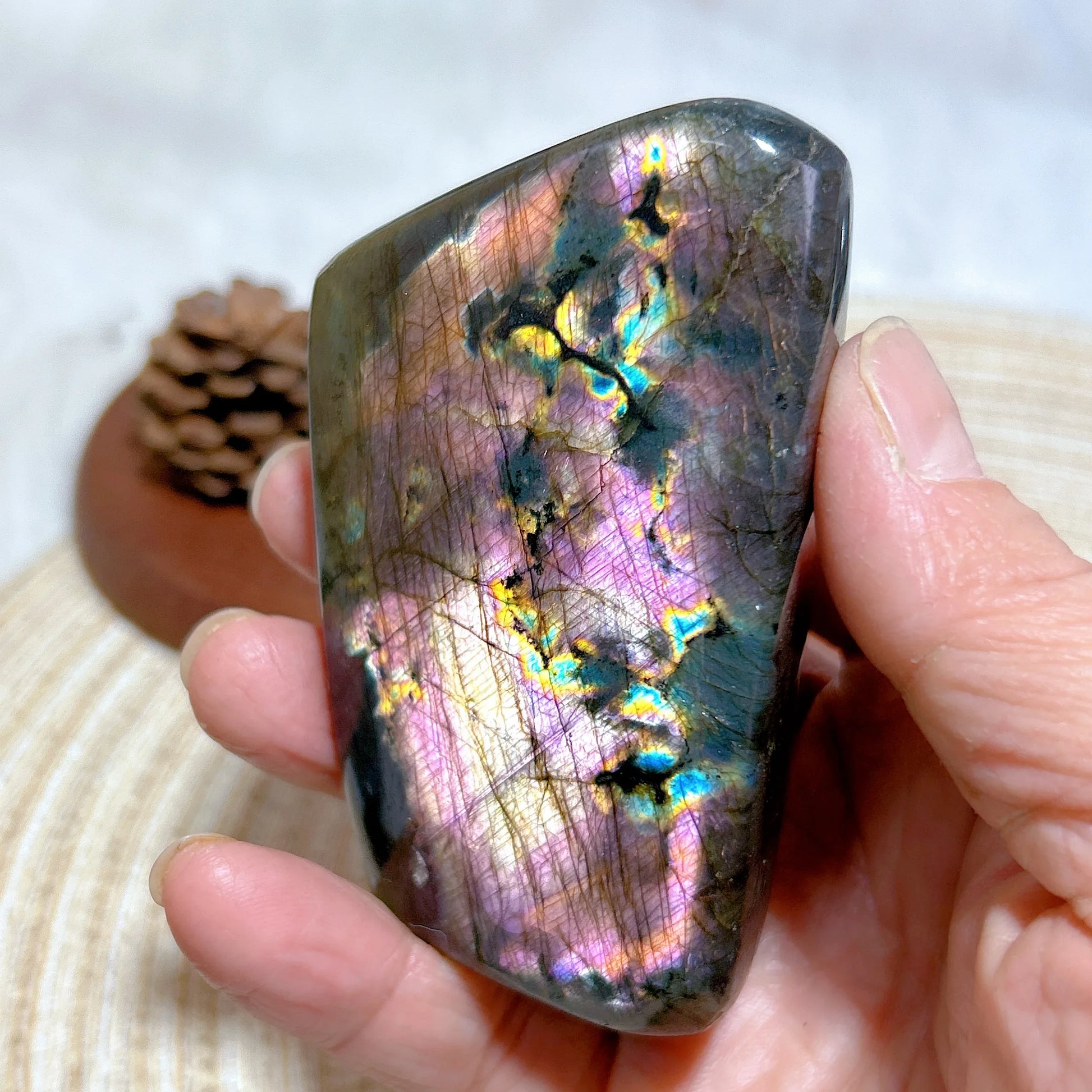 Blue Purple Labradorite Stones-ToShay.org