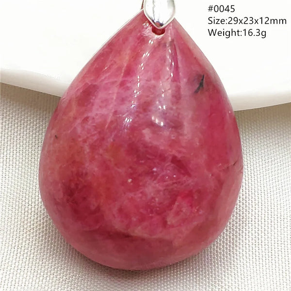 Red Rose Rhodonite Pendant-ToShay.org