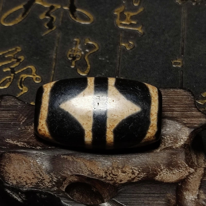Tibetan Agate Dzi Beads-ToShay.org