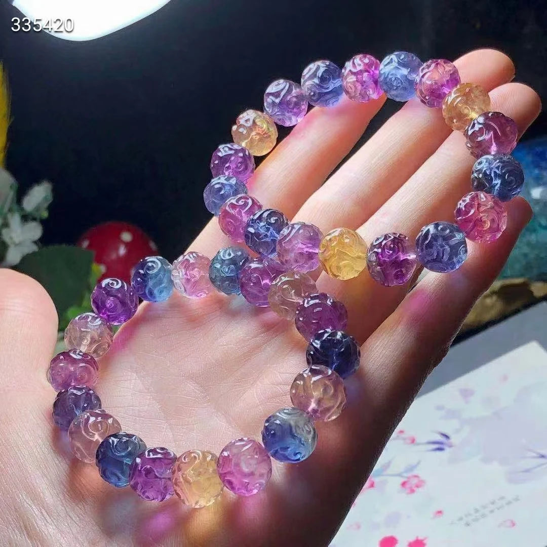 Rainbow Fluorite Bracelet-ToShay.org