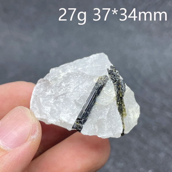 Green Tourmaline Crystal-ToShay.org