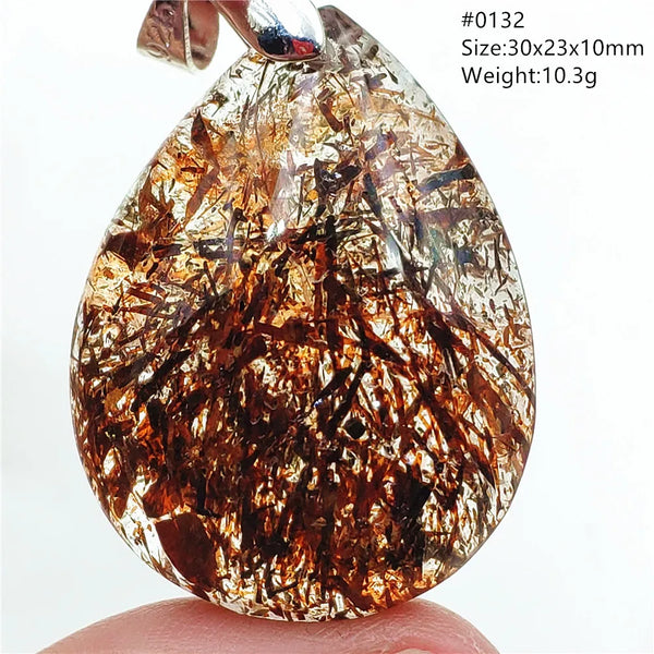 Green Black Rutilated Quartz-ToShay.org