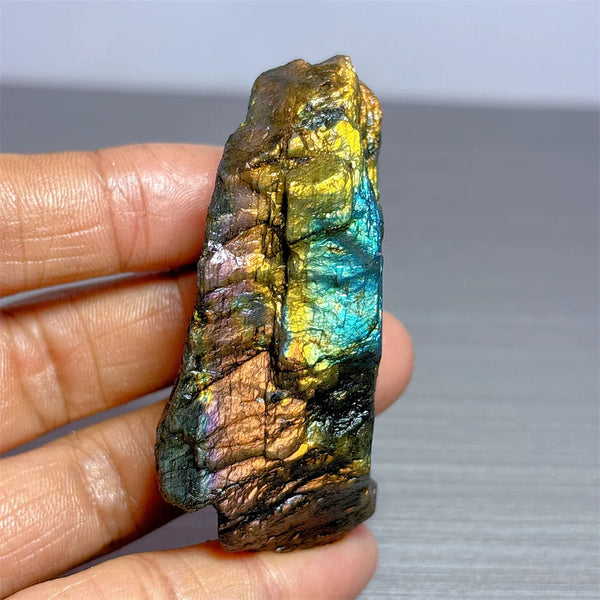 Blue Rainbow Labradorite Crystal-ToShay.org