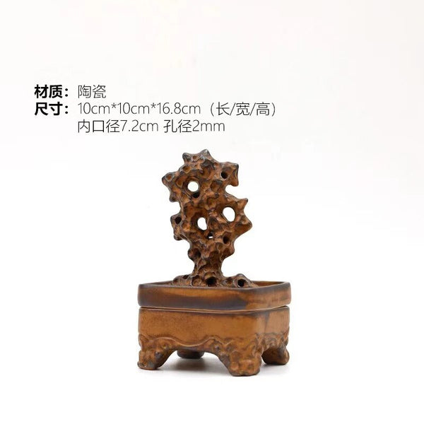 Taihu Stone Incense Furnace-ToShay.org