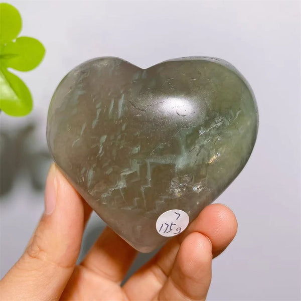 Rainbow Fluorite Hearts-ToShay.org