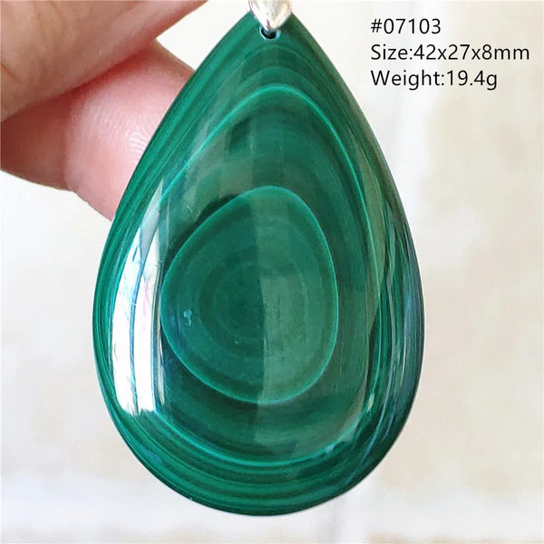 Green Malachite Pendant-ToShay.org