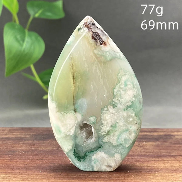 Green Cherry Blossom Agate-ToShay.org