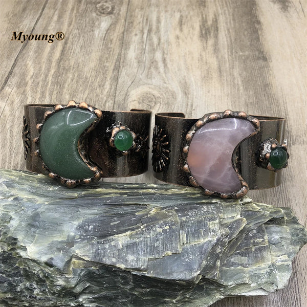 Mixed Crystal Cuff Bracelets-ToShay.org