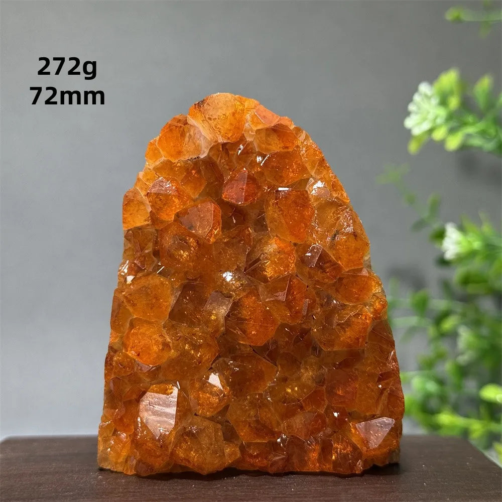Orange Citrine Cave Cluster-ToShay.org