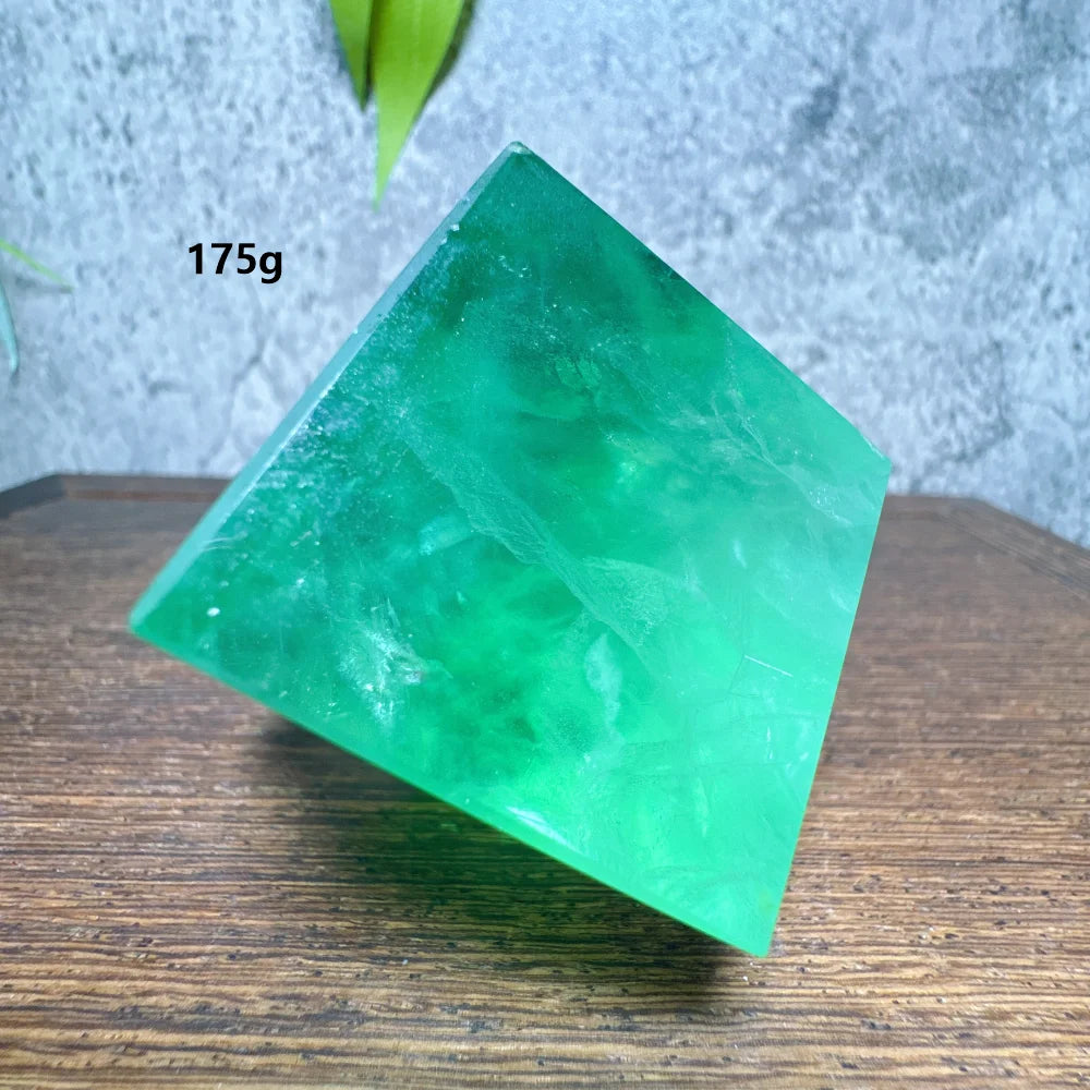 Green Fluorite Cube-ToShay.org