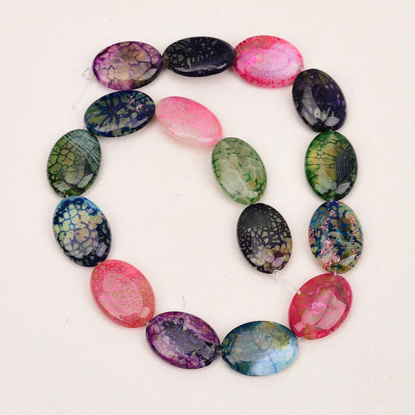 Mixed Fire Agate Beads-ToShay.org