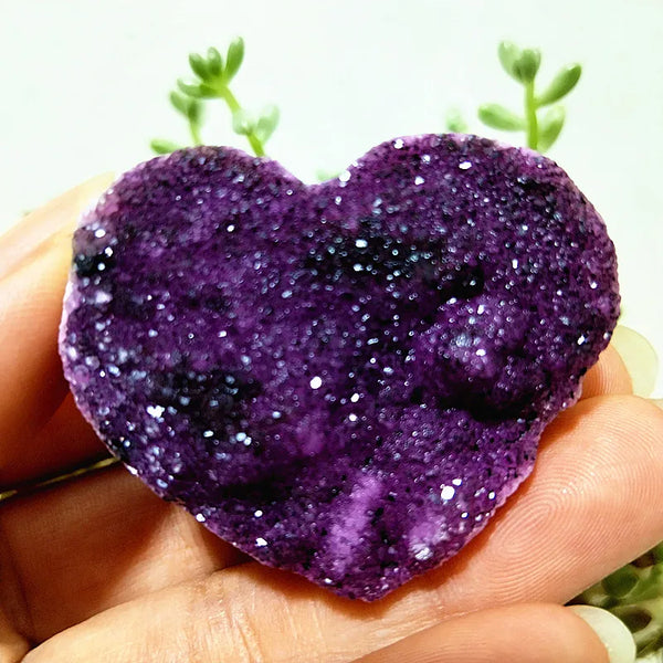 Pink Cobalt Calcite Heart-ToShay.org