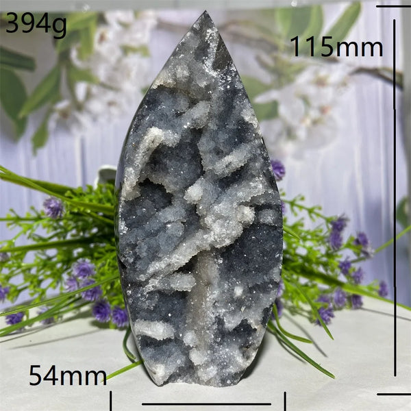 Grey Sphalerite Crystal Cluster-ToShay.org