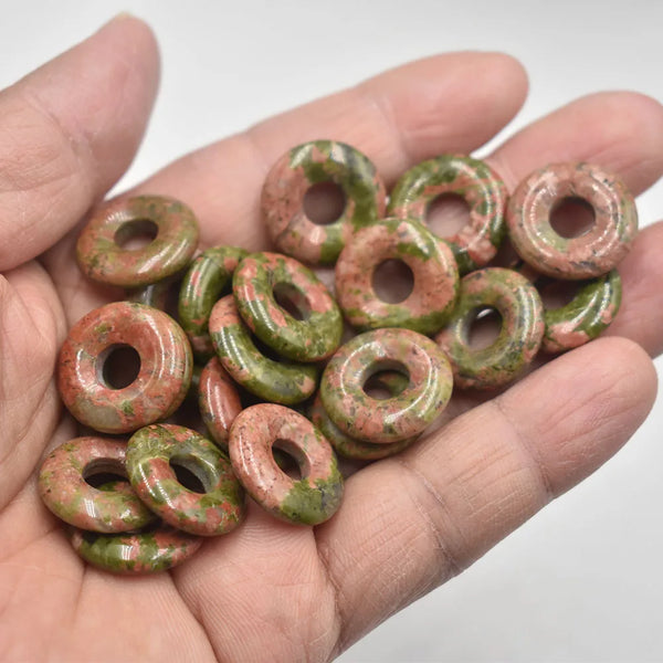 Mixed Crystal Donut Beads-ToShay.org