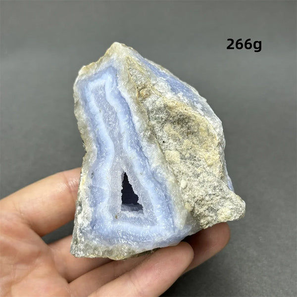 Blue Lace Agate Raw Stone-ToShay.org