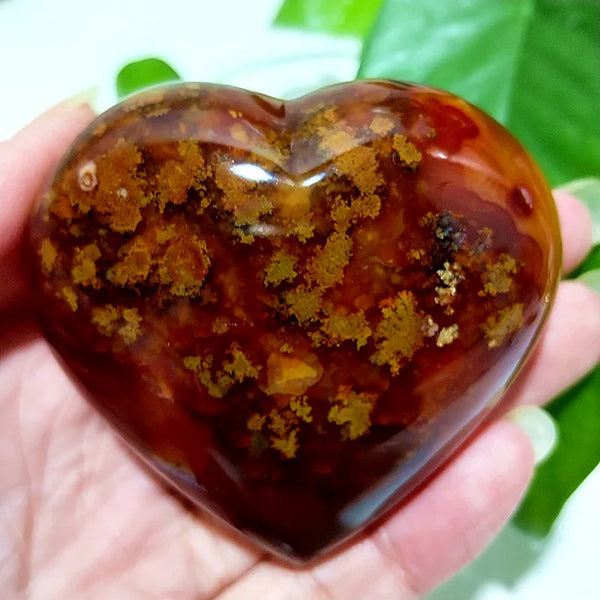 Red Agate Heart-ToShay.org
