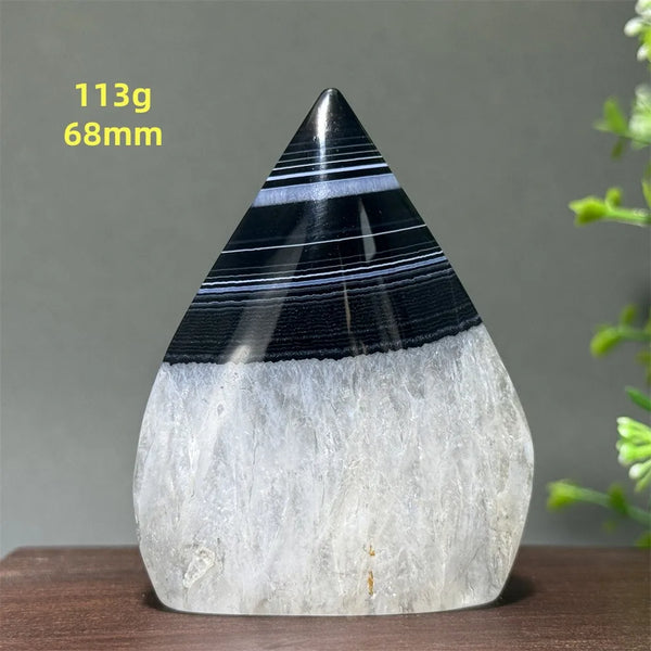 Black Agate Flame-ToShay.org