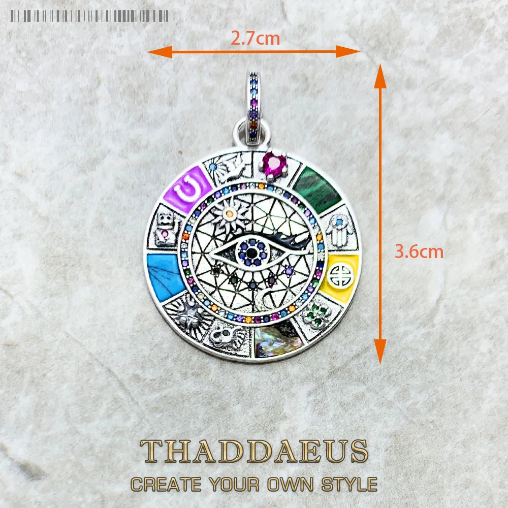 Silver Compass Amulet-ToShay.org