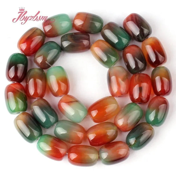 Red Agate Column Beads-ToShay.org