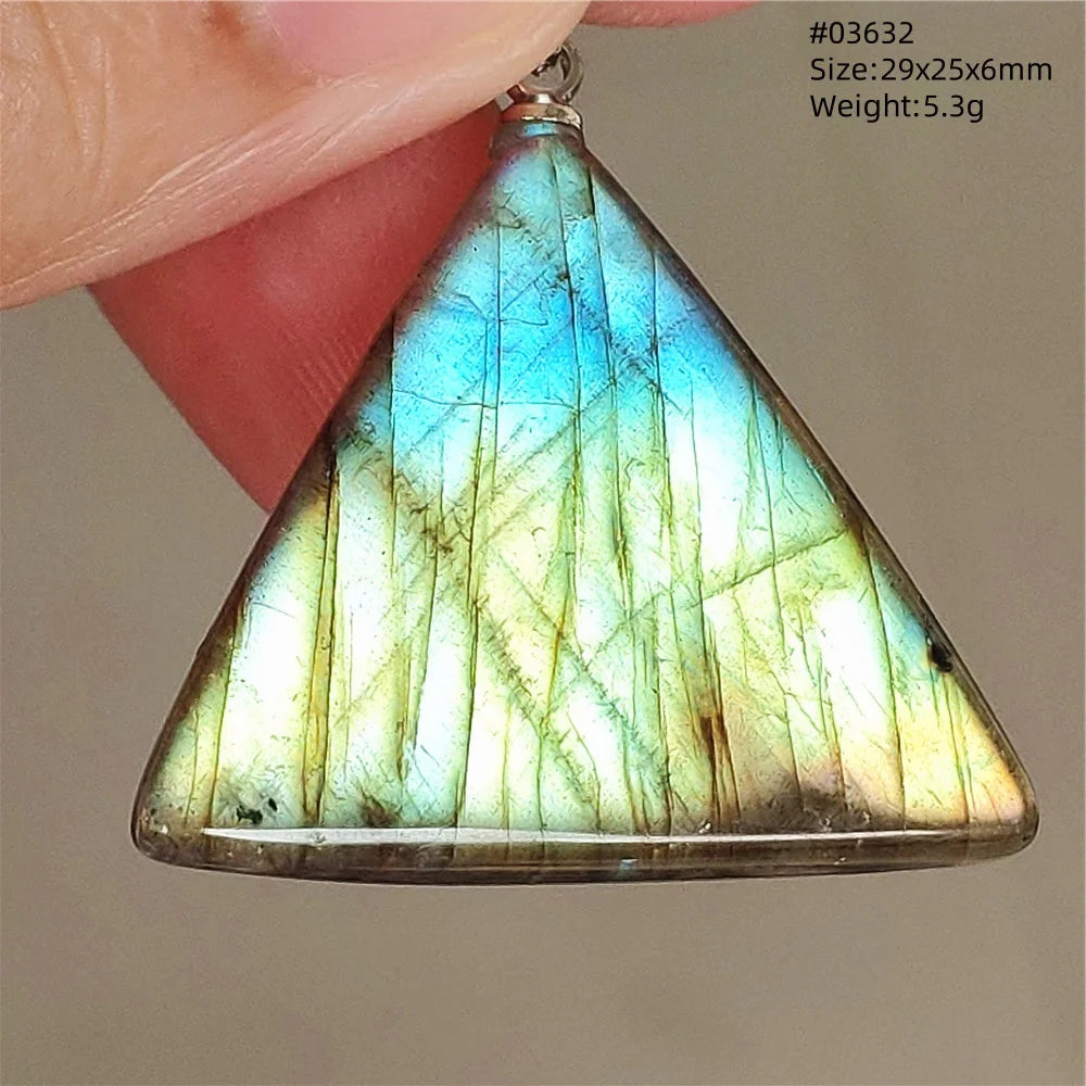 Blue Purple Labradorite Pendant-ToShay.org