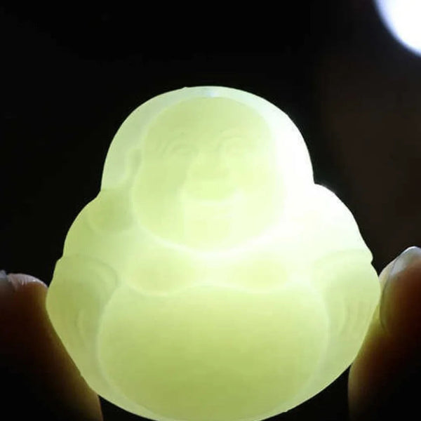 Green Jade Buddha Pendant-ToShay.org