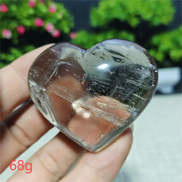 Clear Crystal Heart-ToShay.org