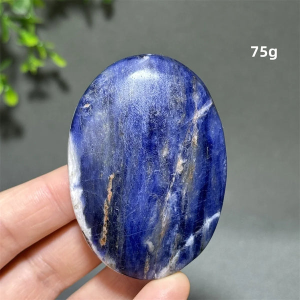 Blue Sodalite Palm Stone-ToShay.org