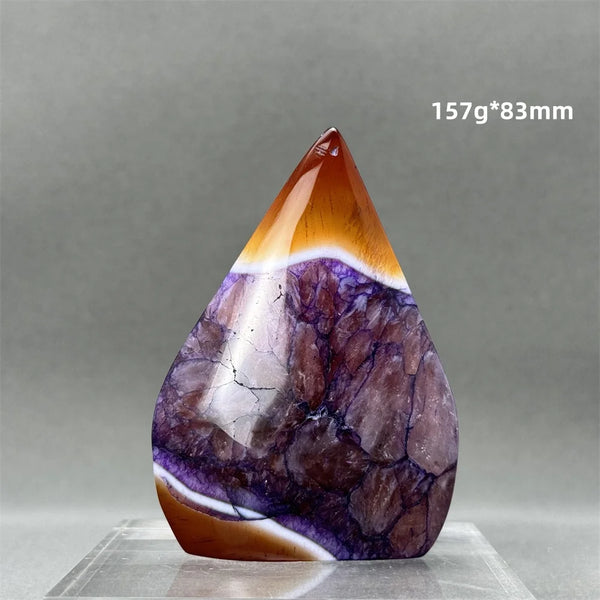 Purple Agate Torch-ToShay.org