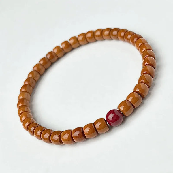 Brown Olive Seed Bracelet-ToShay.org