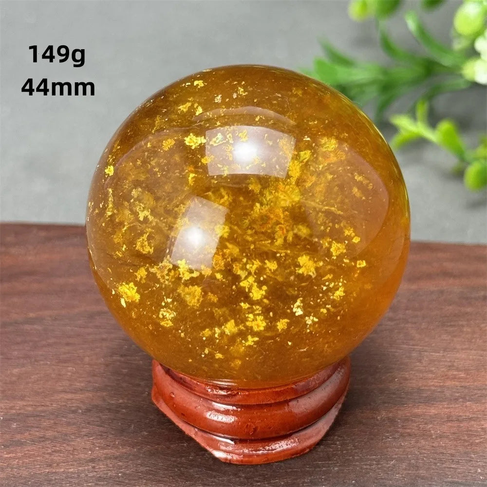 Gold Lepidolite Ball-ToShay.org