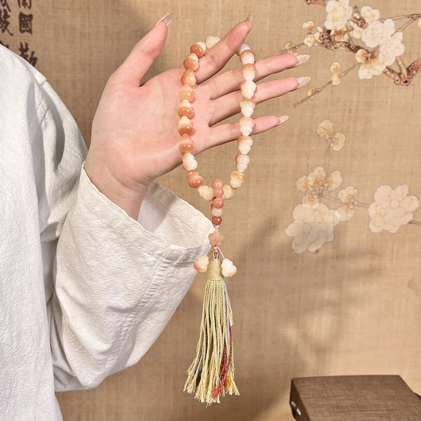 Mixed Bodhi Root Mala-ToShay.org