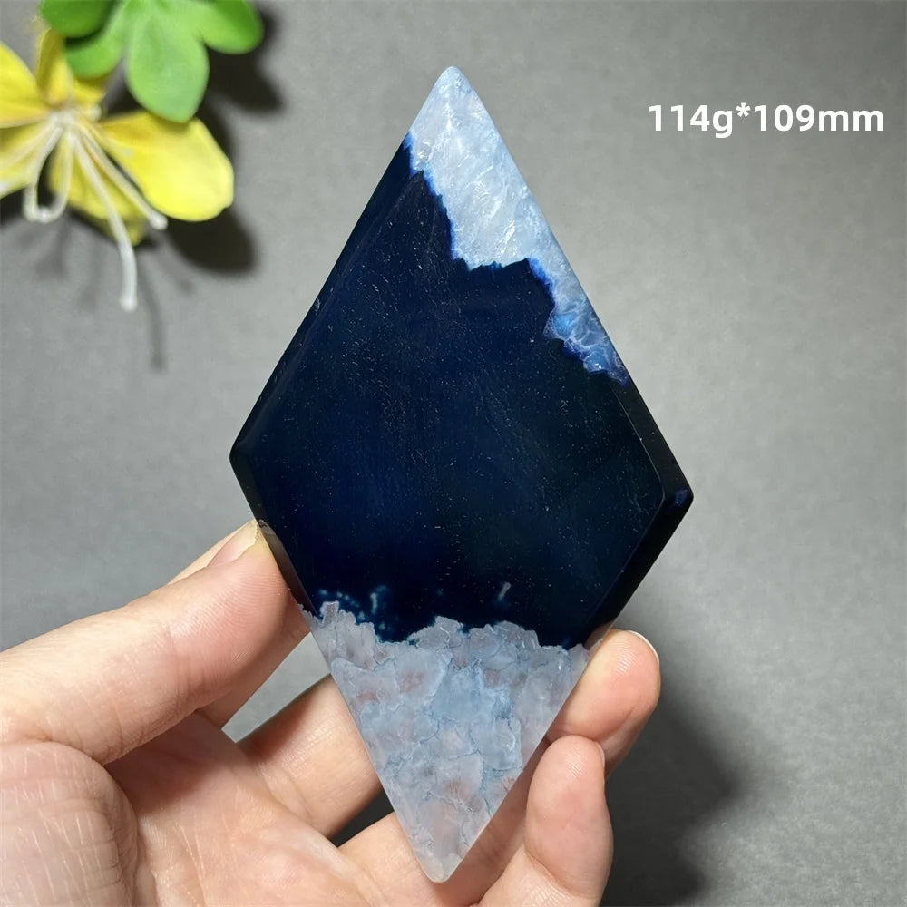 Blue Agate Diamond-ToShay.org